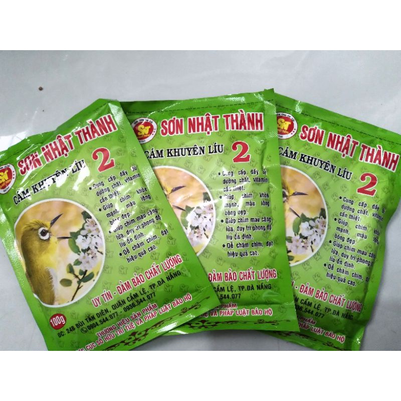 Cám khuyên líu Sơn Nhật Thành ( số 2) căng lửa 100g
