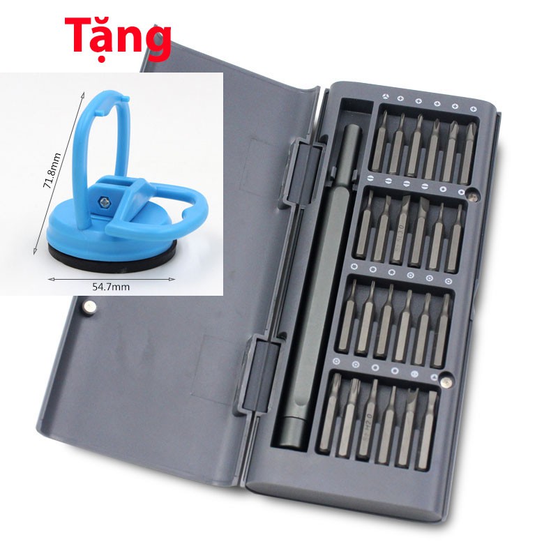Bộ Tua Vít Đa Năng 24 in 1, Bộ Tua Vít Tháo Mở Điện Thoại, Laptop, Đồng Hồ
