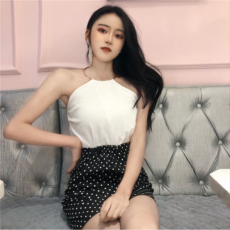Chân váy ôm chấm bi nữ Emilyshop