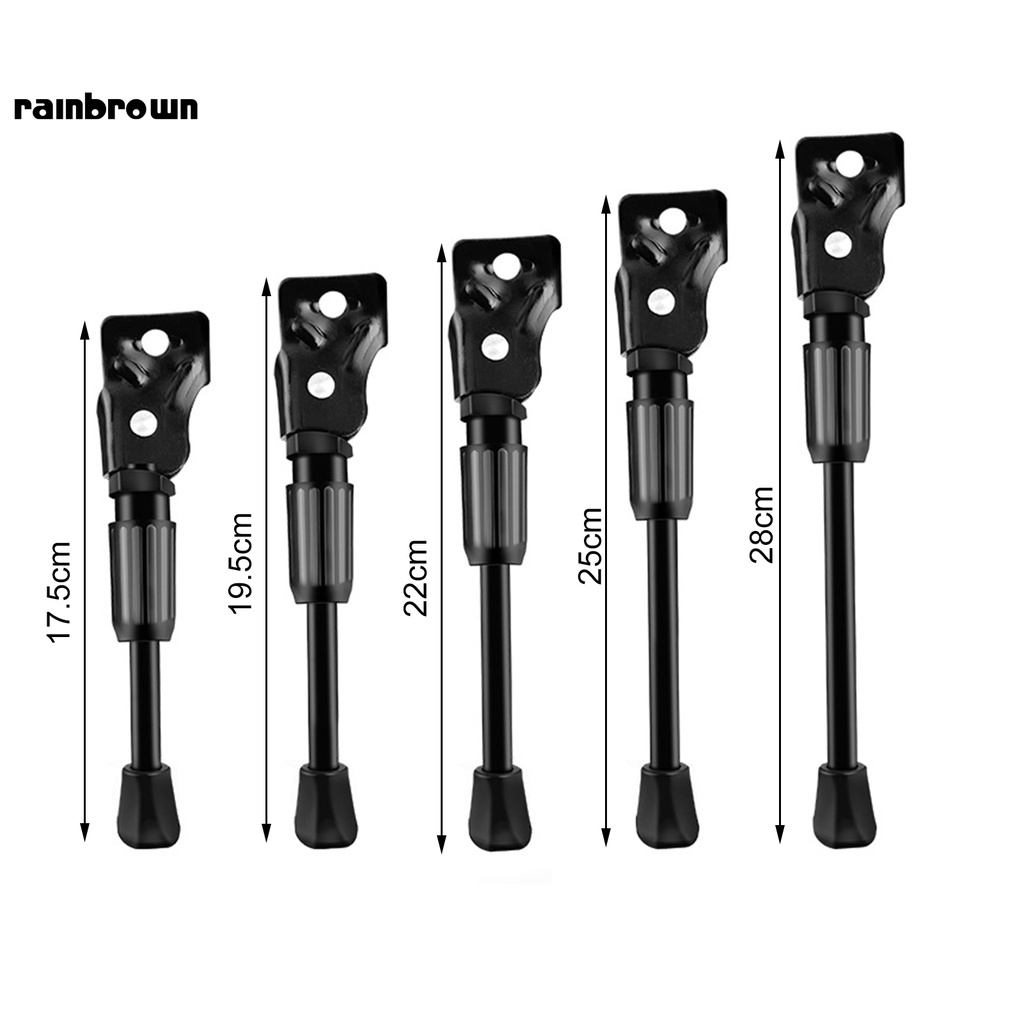 Chân chống xe đạp một bên màu đen nhỏ gọn tiện lợi