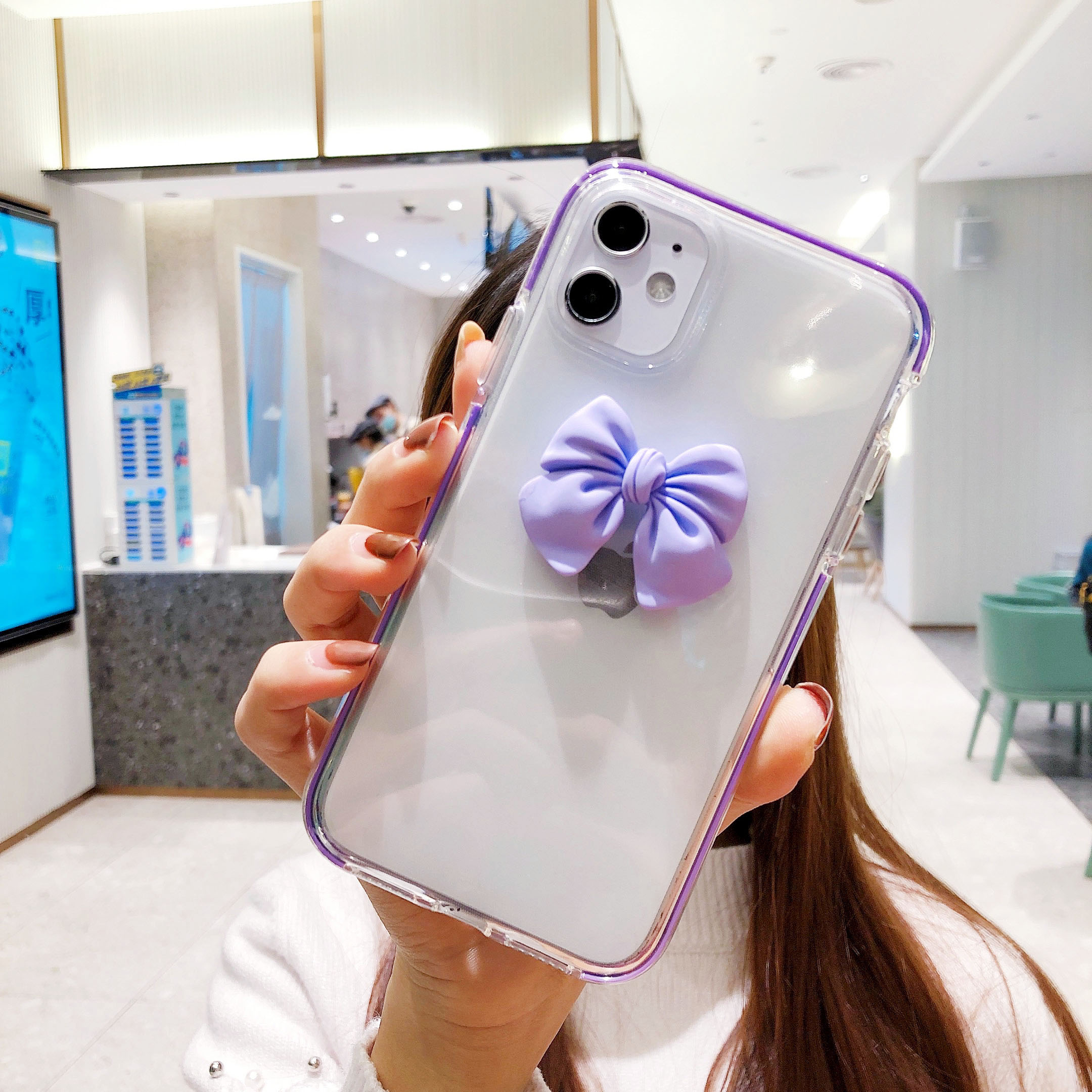 Ốp điện thoại hình nơ cho Samsung Calaxy A21s S20 A12 S21 NOTE 20 A71 A51 A70 A50 A50s A21s A20 A30 A10 M10 A7 2018 | BigBuy360 - bigbuy360.vn