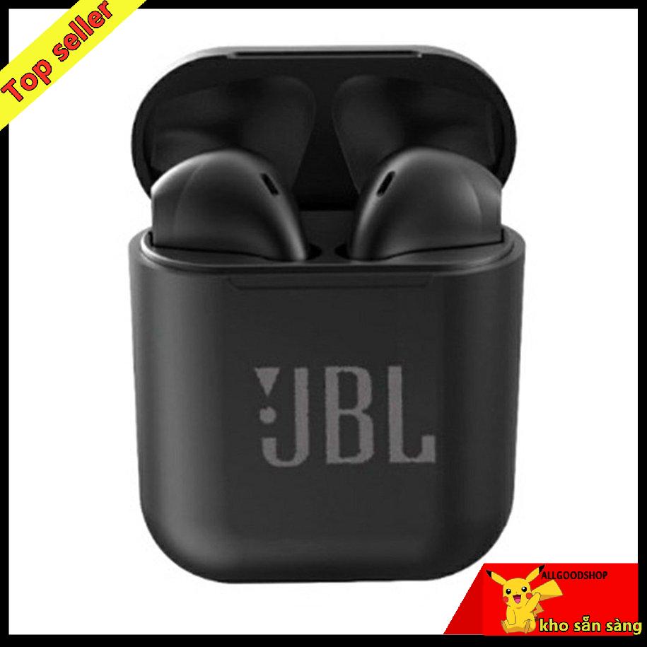 JBL Tai nghe bluetooth không dây ipod i12 TWS gaming nhét tai, tai phone blutooth Inpods i12 thể thao giá rẻ