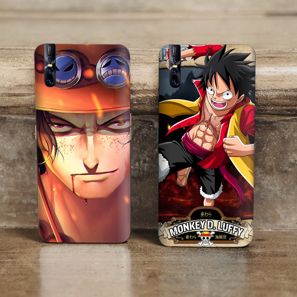 Miếng Dán Skin Điện Thoại In Hình Portgas D Ace One Piece Cho Iphone 7/ 8/ X/ XS/ 11/ 11 Pro Max Và Các Dòng Máy Android