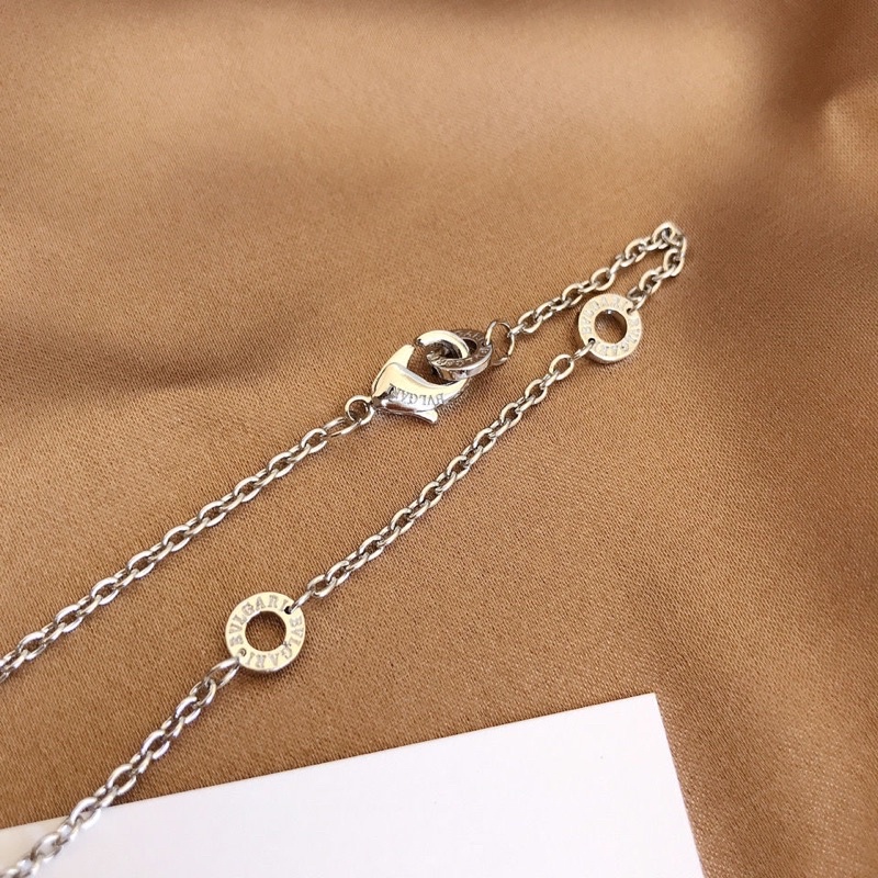 Ảnh thật Dây chuyển .BVLGARI. 1:1 full bill full box