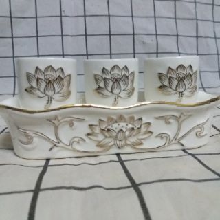 Bộ 3 chung nước thờ cúng