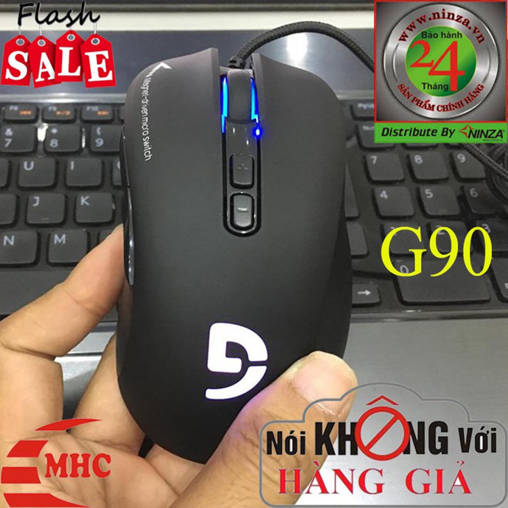 Chuột gamming cao cấp Fuhlen G90 Led RGB