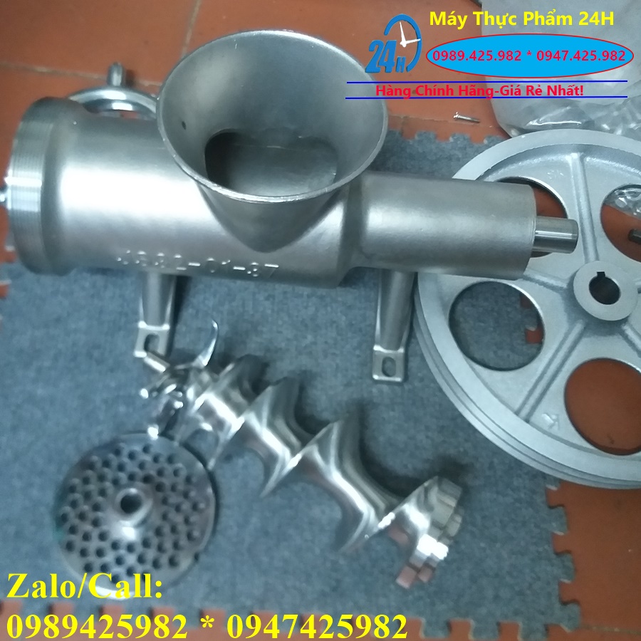 Cối xay Inox 32 không chân,phễu lắp cho mô tơ từ 2kw trở lên