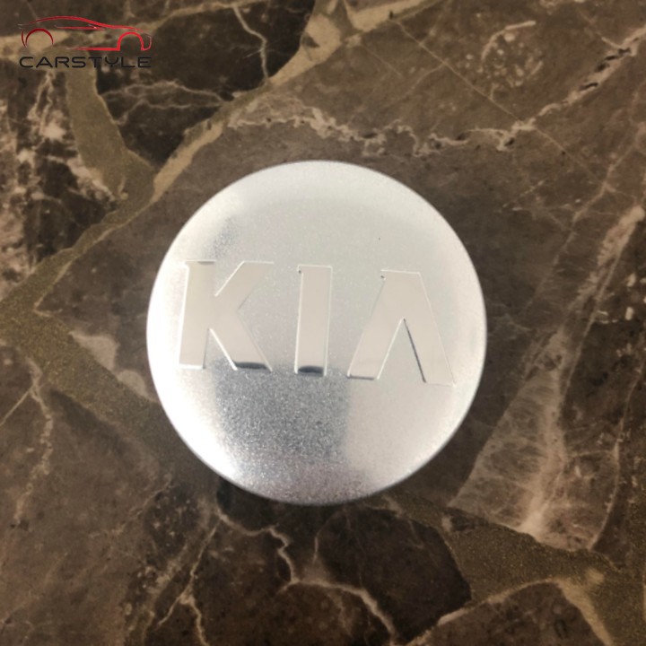 Biểu tượng Logo xe Kia chụp mâm, vành, bánh xe ô tô kích thước 58mm/ Mã sản phẩm KIA-58 Cerato K3 Seltos Morning Optima Sendona Sorento