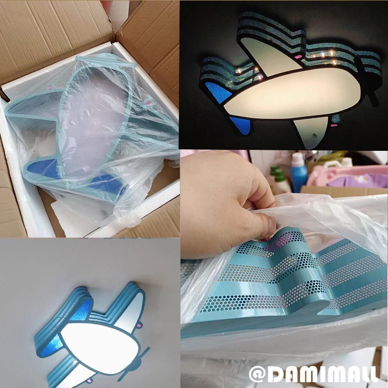 Phòng trẻ em led đèn trần rang trí phòng khách hiện đại đèn ốp trần phòng ngủ đèn hoạt hình