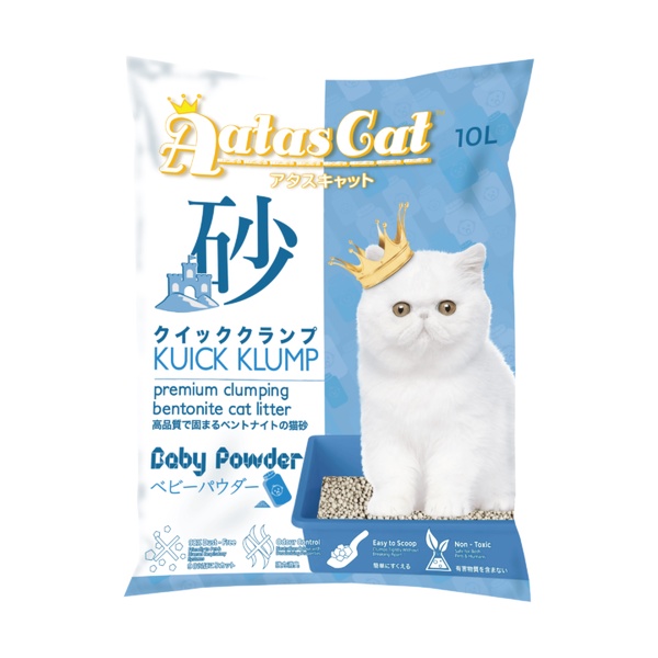Aatas Cat Cát vệ sinh từ đất sét cho mèo 10L/7kg - Petemo Pet Shop