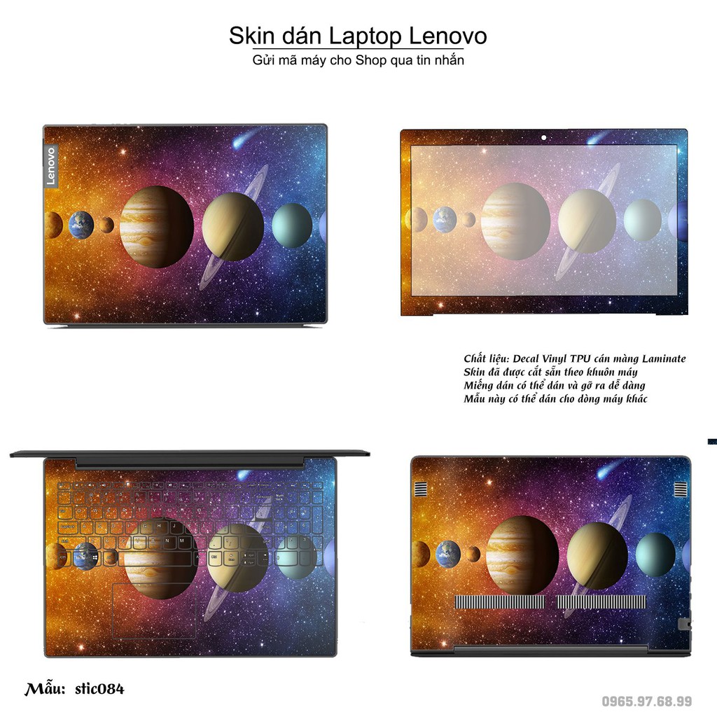 Skin dán Laptop Lenovo in hình Hoa văn sticker nhiều mẫu 14 (inbox mã máy cho Shop)