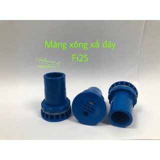 Măng xông xả đáy ống đỏ UPVC