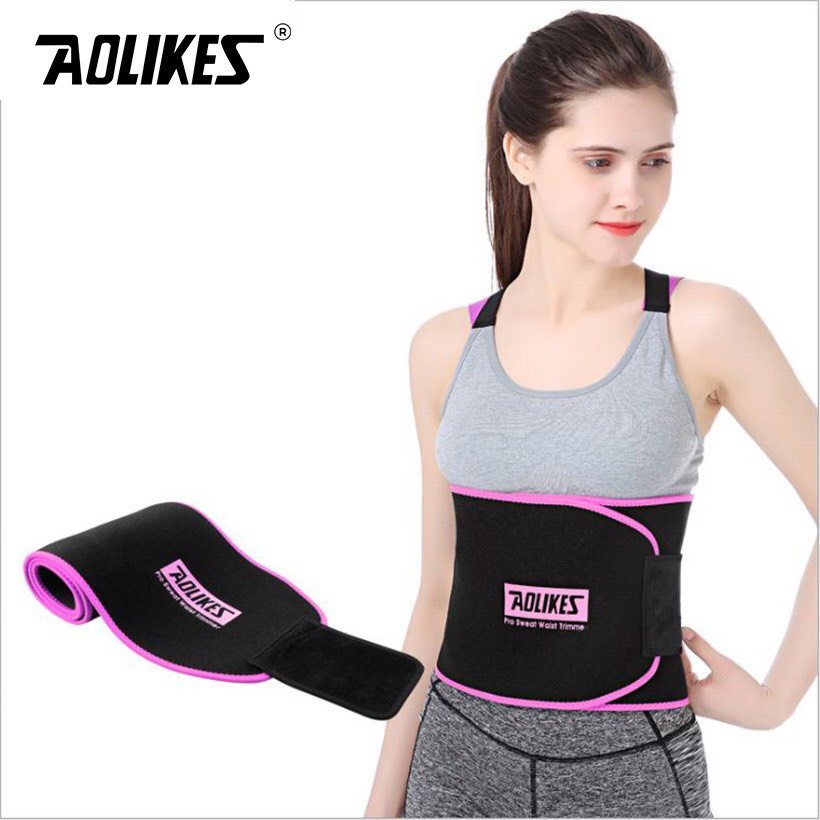 Đai quấn nóng giảm mỡ bụng, tập YOGA, GYM chính hãng Aolikes- ORI STORE