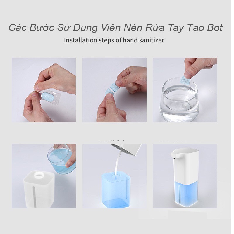 [ 400ml - Sạc Điện ] Bình Xịt Cồn Mini Bình Xịt Tạo Bọt Cảm Ứng Tự Động Xịt Gel Không Tiếp Xúc