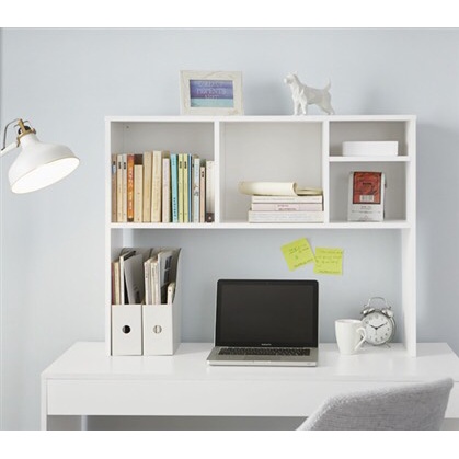 Kệ sách để bàn tiện dụng, chắc chắn, màu sắc hiện đại, kệ chắc chắn, dễ lắp ráp chất gỗ MDF