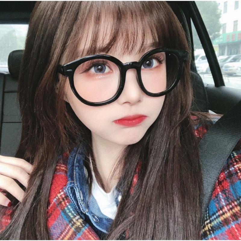 【Replaceable lenses】COD (AIMURUSI) Kính Gọng Vuông Chống Ánh Sáng Xanh Thời Trang Phong Cách Hàn Quốc Cho Nam Và Nữ