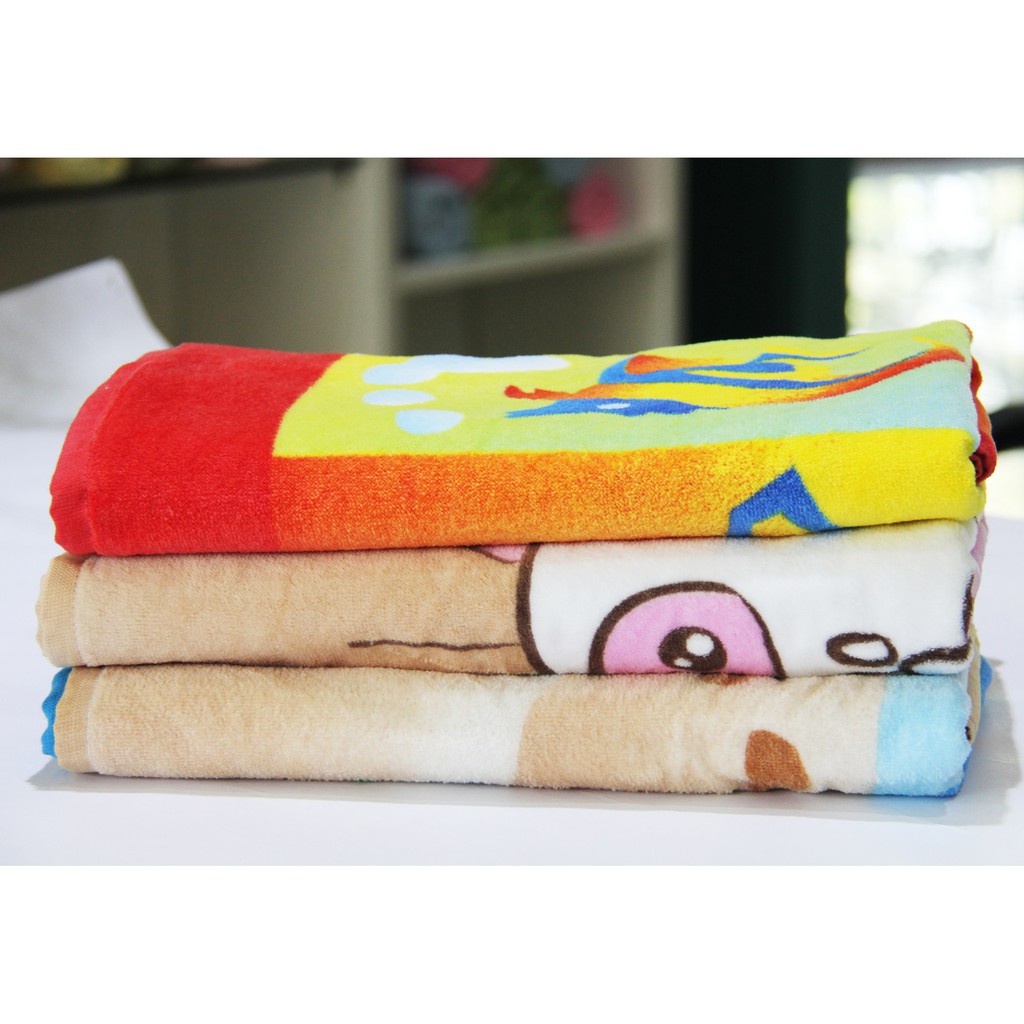 Khăn tắm trẻ em Cotton Mollis - bm8a 60 cm x 120 cm