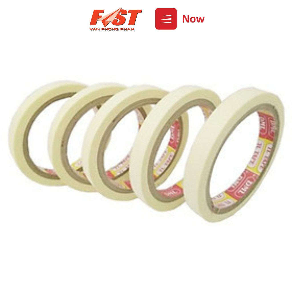 Băng Keo Giấy Nhăn 1.2cm / 2.4cm / 4.8cm