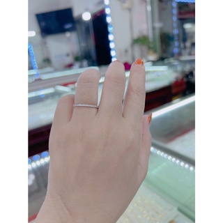 Nhẫn Vàng Trắng Korea Đẹp Mà Rẻ VHJ