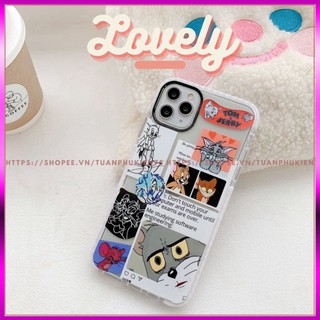 Ốp Lưng Iph.0ne ⚡ Ốp Iph.0ne Cartoon Tom & Jerry ⚡ Iph0ne 11-TuanPK