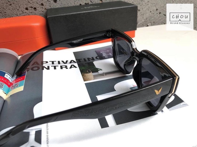 ❌POSHOP❌MẮT KÍNH MÁT NAM NỮ V VIỀN VÀNG HÀN QUỐC CAO CẤP TRÒNG POLAROID XỊN HOT TREND | BigBuy360 - bigbuy360.vn