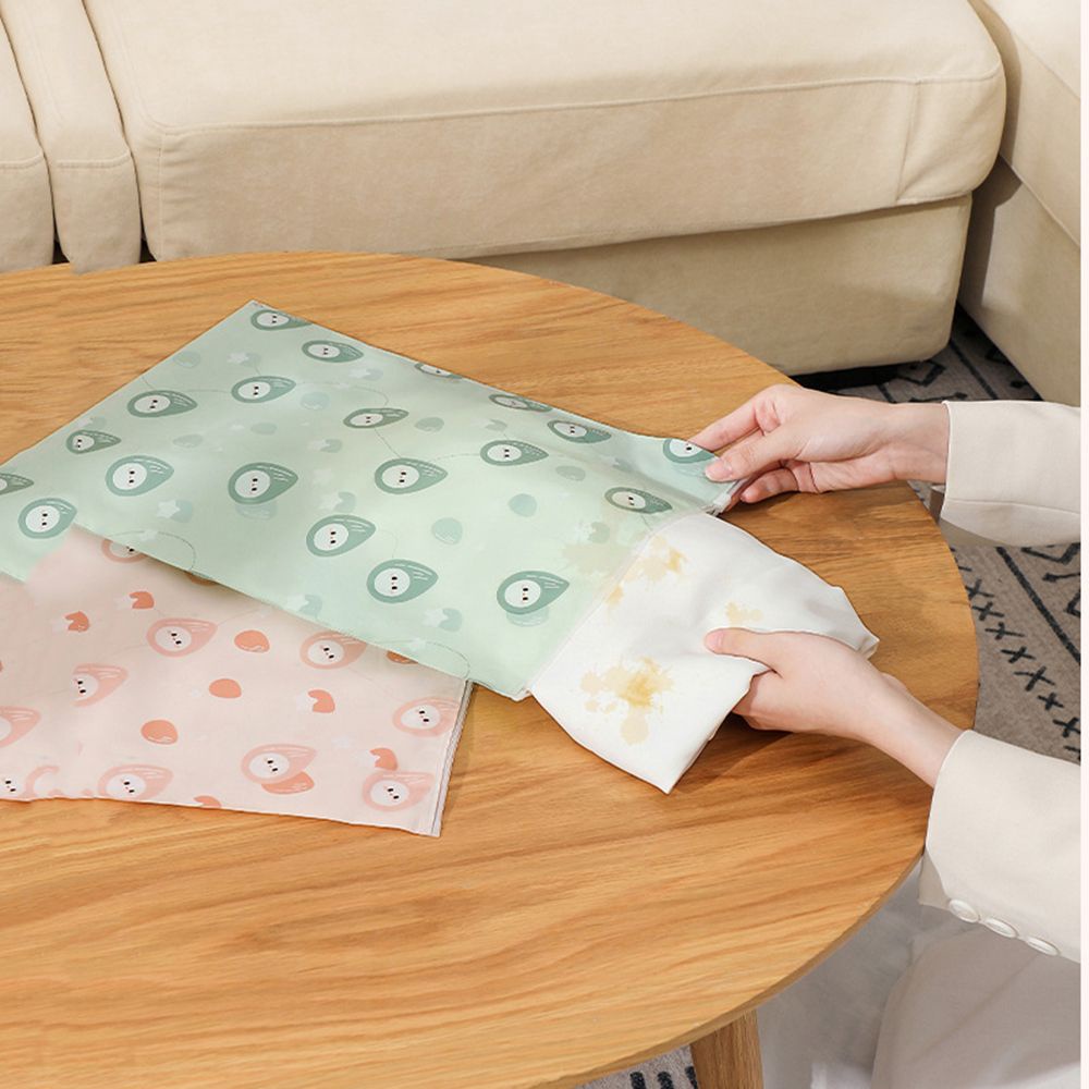 Túi đựng mỹ phẩm/ quần áo/ giày dép bằng nhựa trong suốt có khóa kéo tiện lợi mang theo du lịch