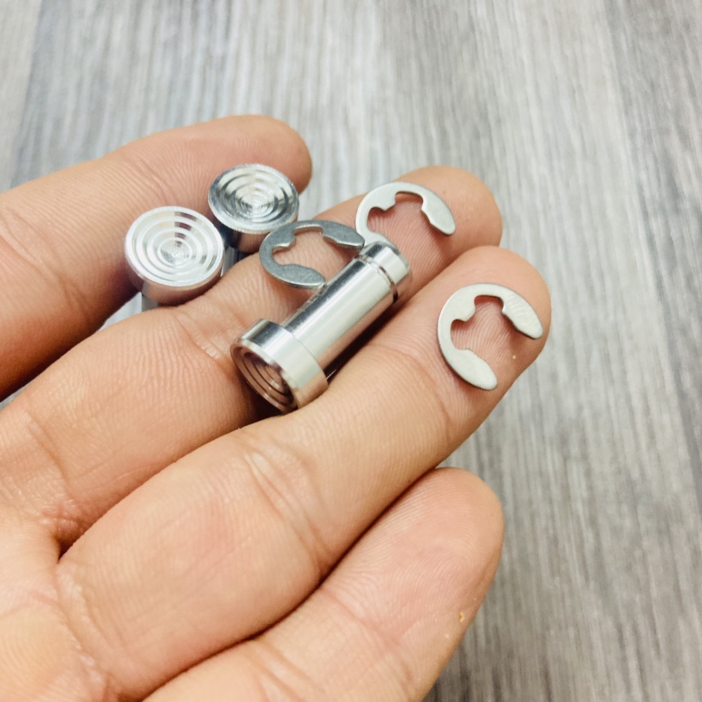 Ốc chốt ben đạp thắng dĩa sau xe máy INOX 304 SÁNG BÓNG, trang trí xe siêu chất