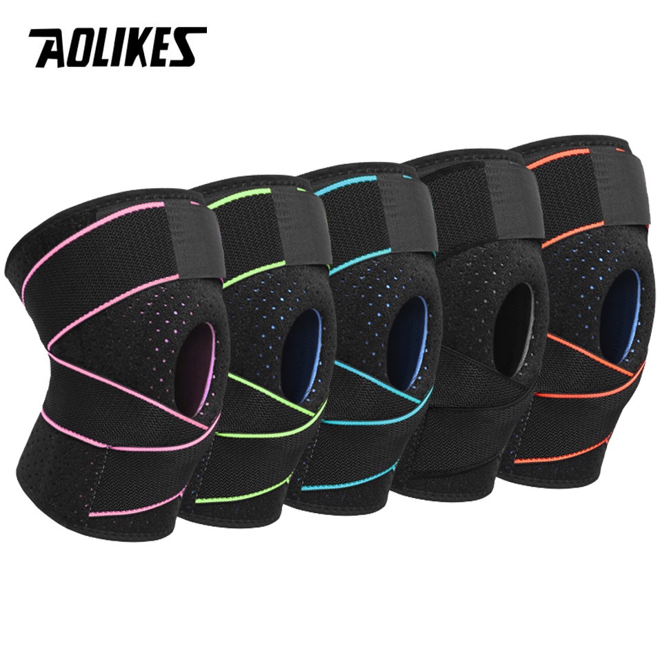 Aolikes (Hàng Mới Về) 1 Đai Cố Định Đầu Gối Giảm Đau Cho Namiscus Acl Mcl Injury