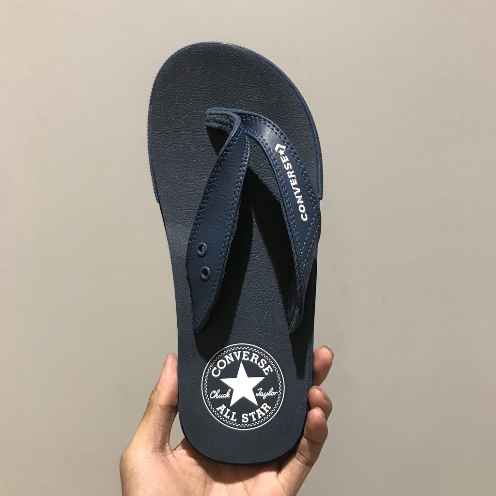 Dép Converse full navy đế nhám chính hãng