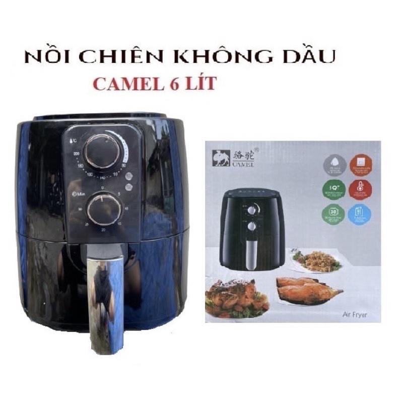 Nồi chiên không dầu Camel 6 L