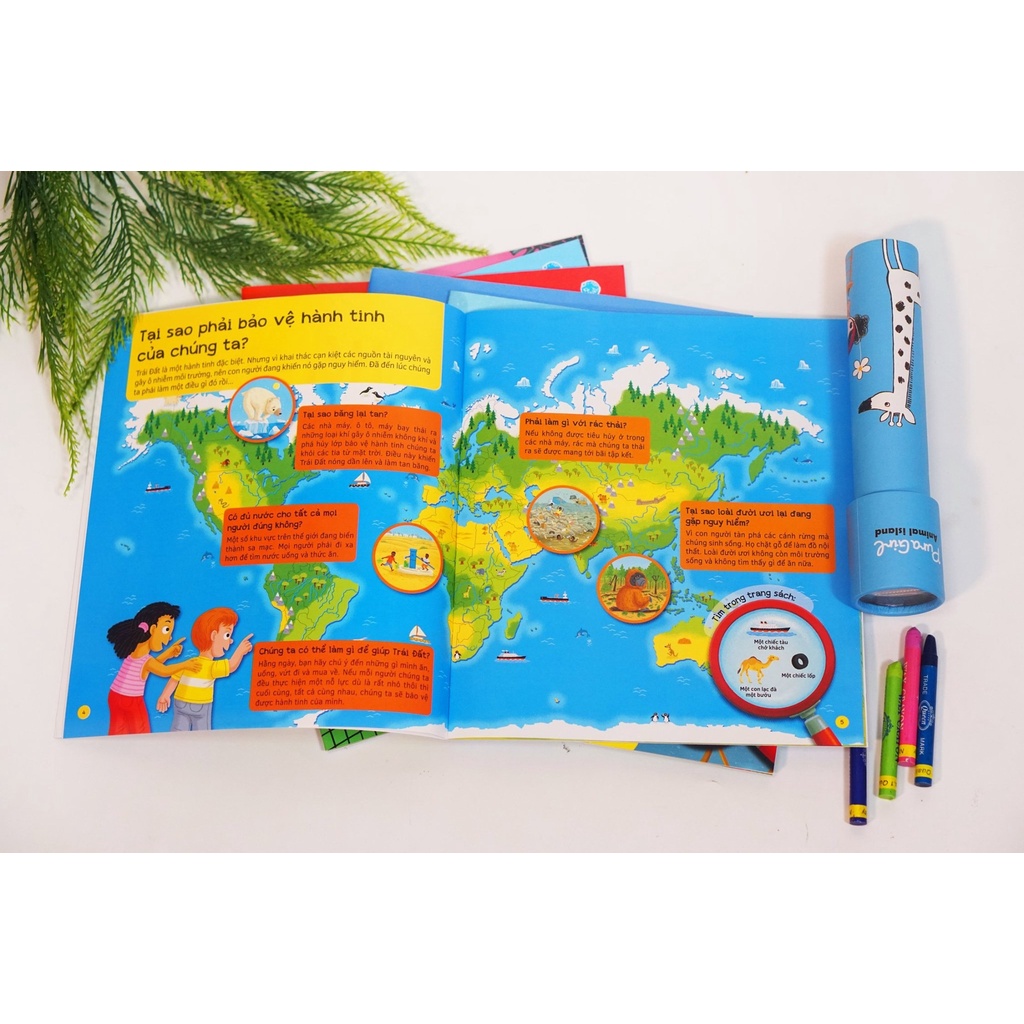 SÁCH - Hỏi - Đáp về Những hành động nhỏ để bảo vệ Trái Đất