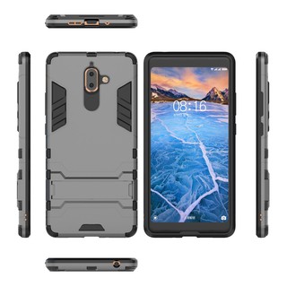 Ốp điện thoại 2 lớp chống sốc có chân đỡ cho Nokia 7 Plus