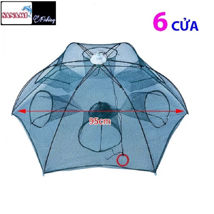 Lưới Bát Quái Lồng Ô 8 Cửa 12 Cửa [ XƯỞNG SẢN XUẤT ] chuyên bắt các loại cá,lươn,,tôm,cua