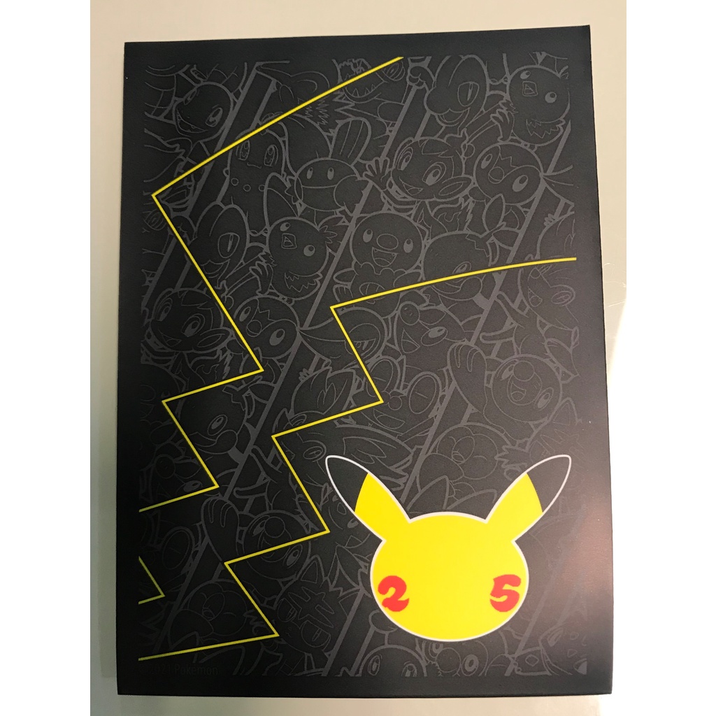 Phụ kiện pokemon tcg bọc bài 25th celebration