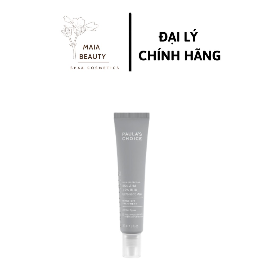 (Chính hãng)Tinh chất thay da sinh học thế hệ mới Paula's Choice chứa 25% AHA và 2% BHA Exfoliant Peel 30ml SKU 9560