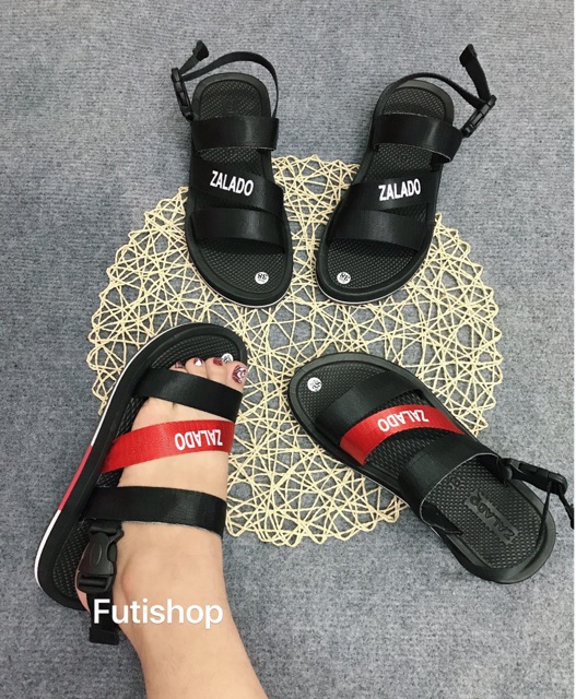 Giày sandal đi học, sandal cặp năm nữ dây dù ZALADO