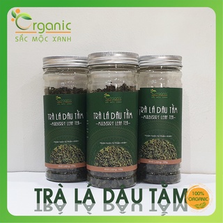 [CHÍNH HÃNG] Trà Lá Dâu Tằm sấy khô - Sắc Mộc Xanh, ngăn bệnh tiểu đường và tốt cho tiêu hóa, trà sấy khô.