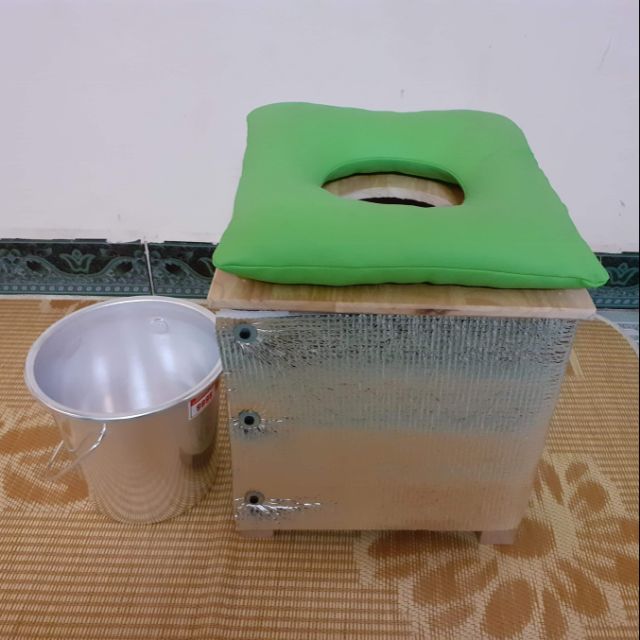 Bộ ghế xông gỗ tặng đệm