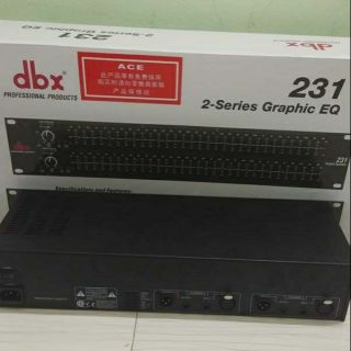 Đầu lọc xì Equalizer DBX 231