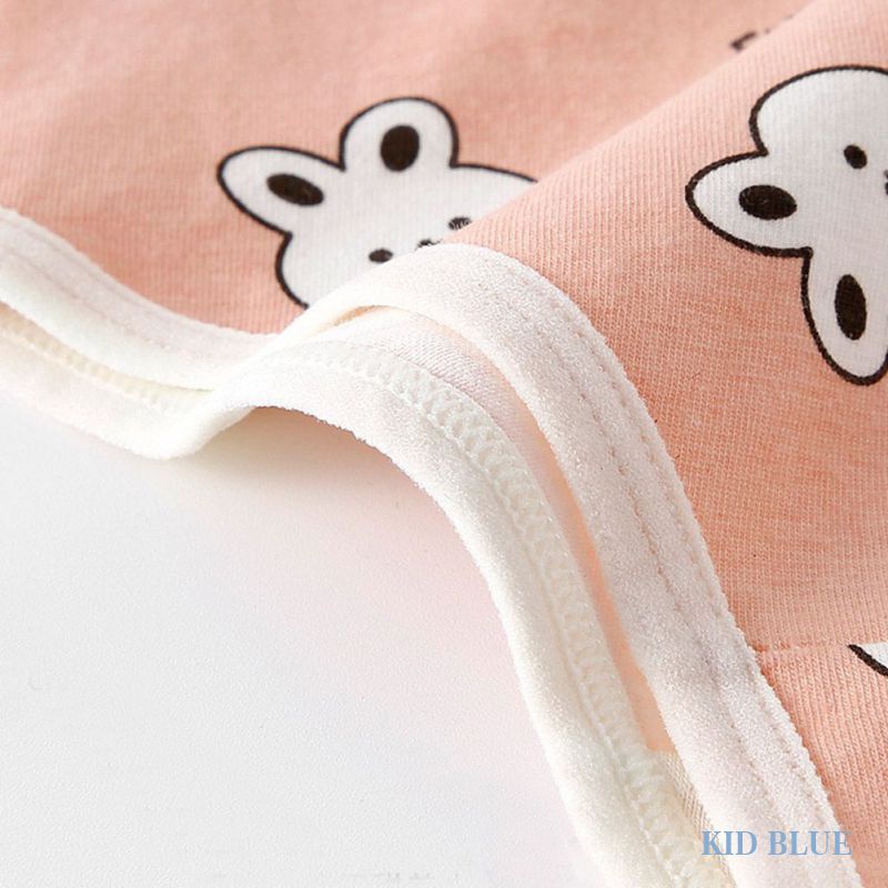 Quần Lót Cotton Lụa Nguyên Chất Kháng Khuẩn Họa Tiết Thỏ Đáng Yêu Cho Nữ