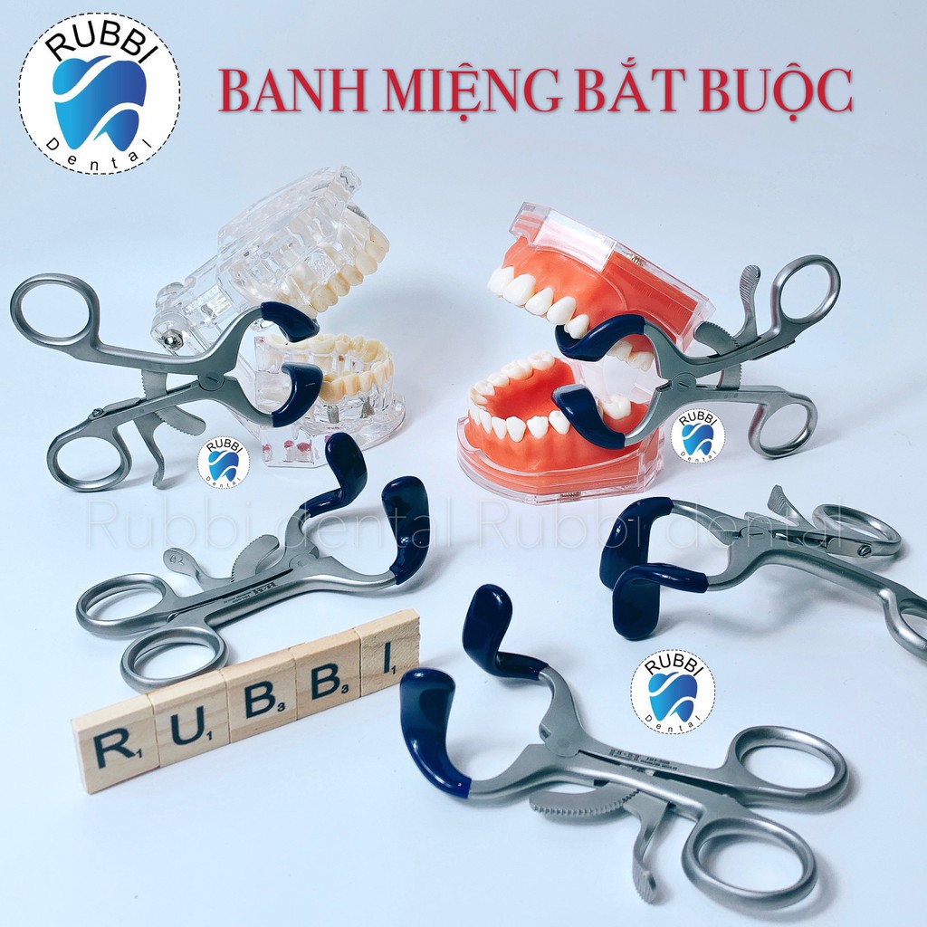 BANH MIỆNG BẮT BUỘC ĐỨC - DÙNG TRONG NHA KHOA VỚI BỆNH NHÂN KHÔNG CHỊU HỢP TÁC- ĐẶC BIỆT CÁC EM NHỎ - OK.