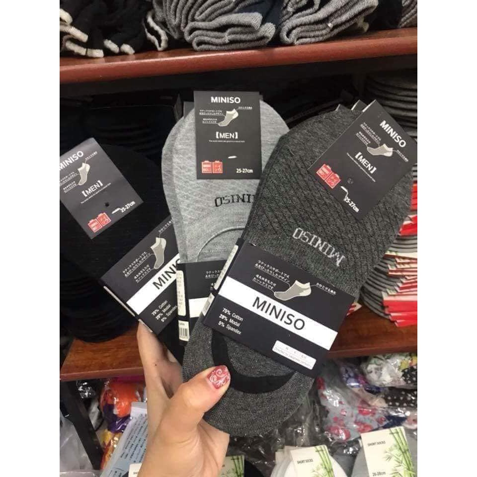 Set 10 tất ( vớ) hài Miniso Nhật Bản