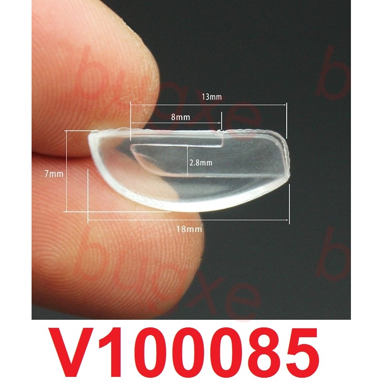 Ve kính đệm mũi Silicon chống trượt rơi kính