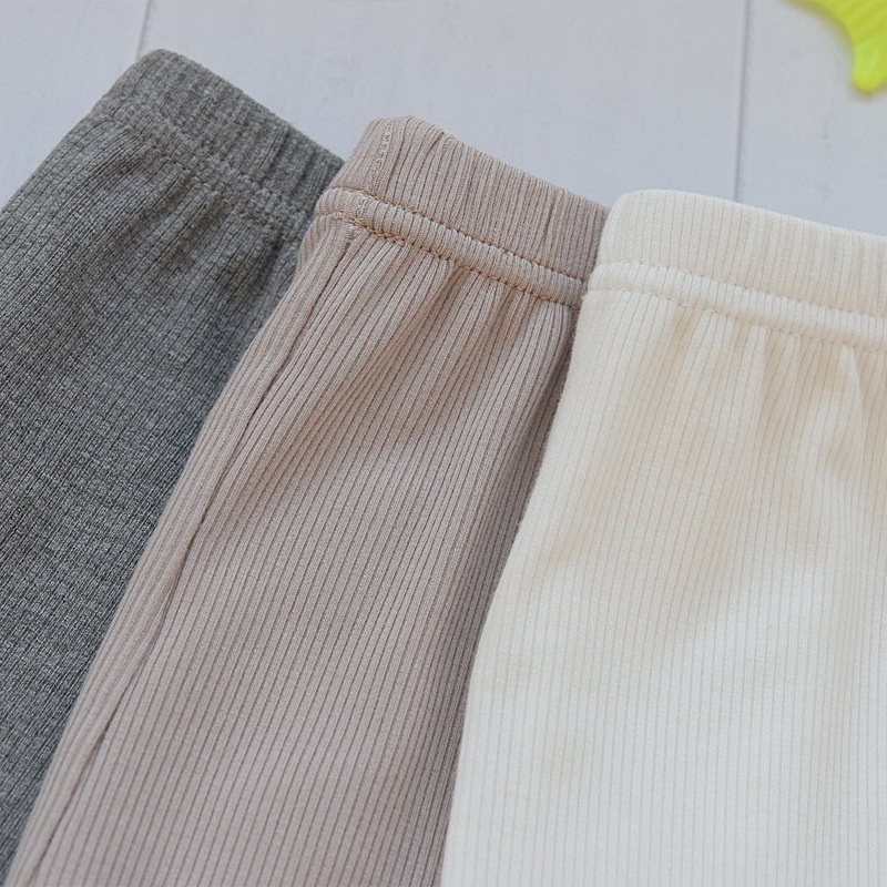 Quần cotton Mỏng Thoải Mái Thời Trang Mùa Thu Cho Bé Gái 1-4 Tuổi