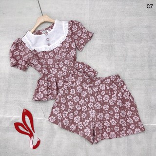 sét bộ gấm xốp hoa mai