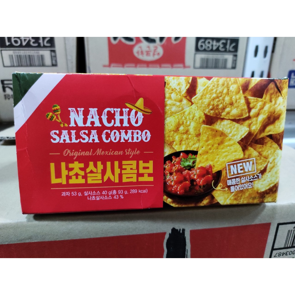 Combo snack nacho kèm sốt - 나쵸콤보