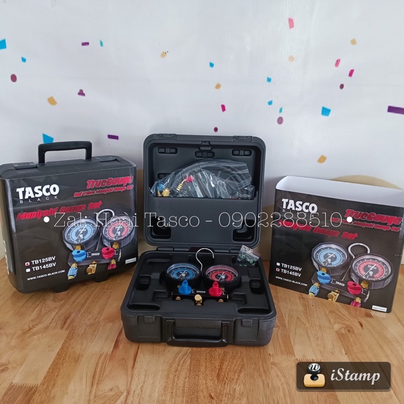 Đồng hồ Tasco có Hộp TB125BV nạp gas 22
