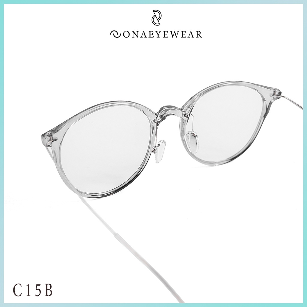 Gọng Kính Cận nam nữ Sona Eyewear Chất liệu nhựa ABS và kim loại cao cấp - C15