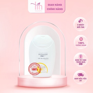 Sữa tắm trắng da dưỡng ẩm Byphasse chiết xuất Vanilla 500ml hương thơm quyến rũ câp ẩm sáng mịn
