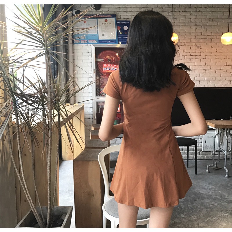 🌸Xả Có Hạn🌸Hàng Quảng Châu🌸Váy Ngắn Body Sexy 🌸Trẻ Trung Năng Động